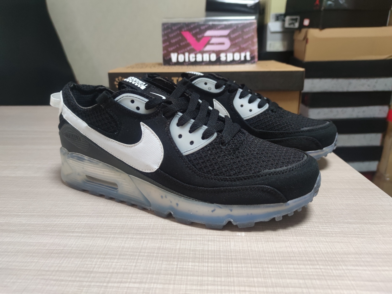 Air Max 90 Terrascape Crater Foam Black White DM0033-002