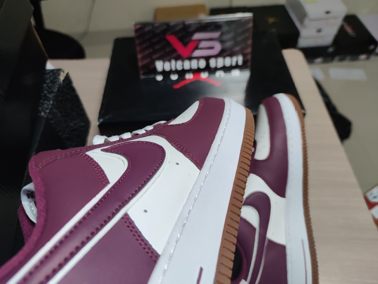Air Force 1 Low College Pack Night Maroon DQ7659 102