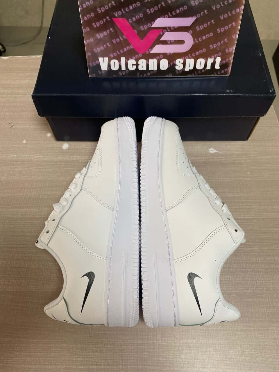 Air Force 1 Low '07 Quadruple Swoosh White Navy Crimson FJ4226-100