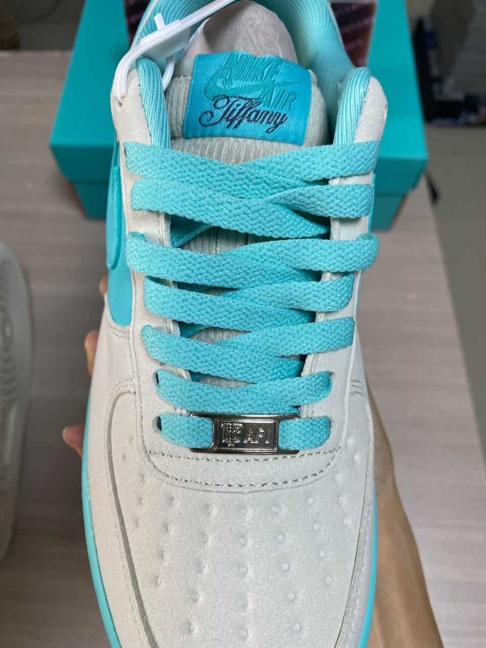 Nike X TIFFANY & CO.AIR Force 1 1837 DZ1382-003