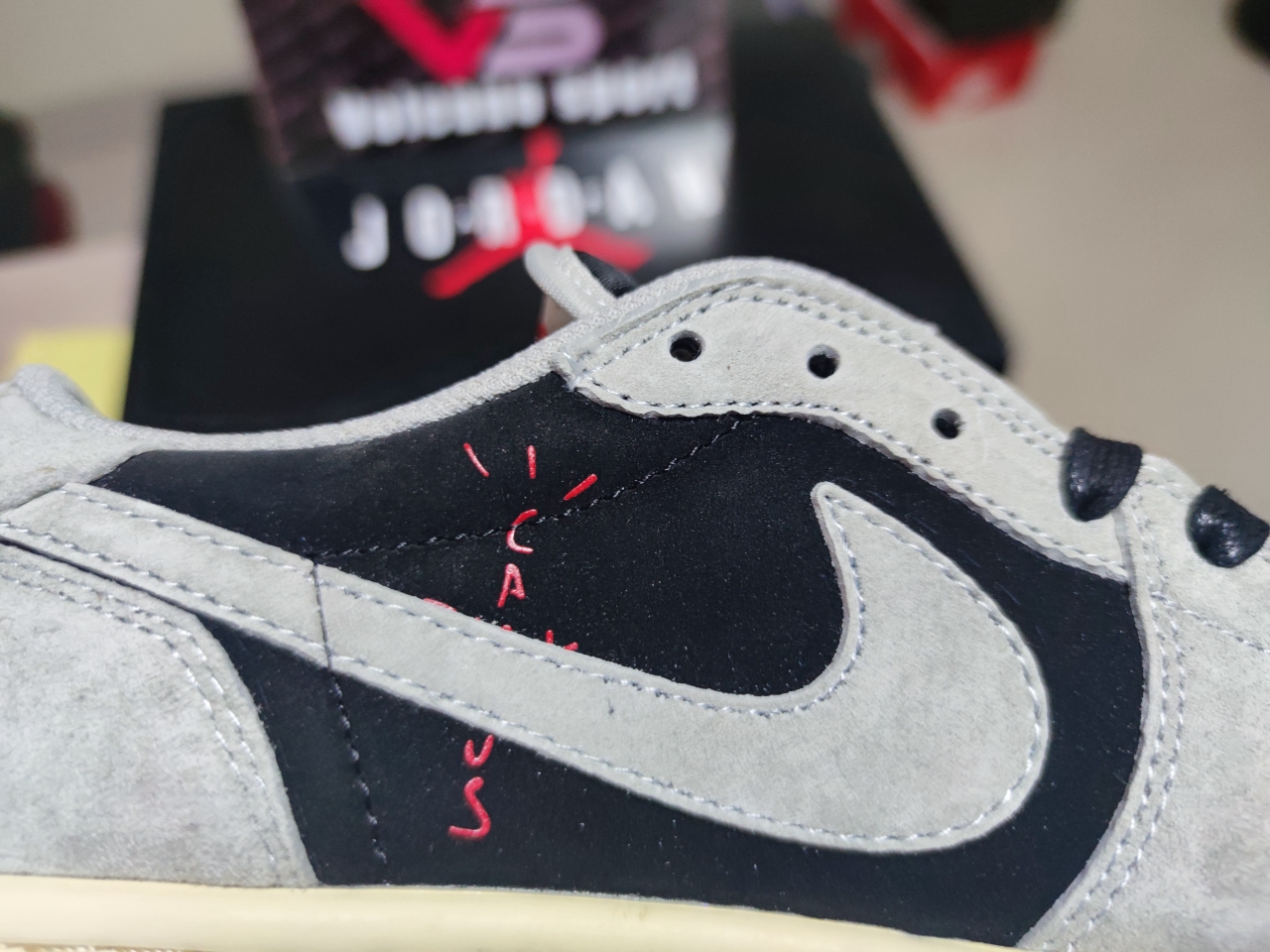 Travis Scott x Fragment x Jordan 1 Low CQ4277 006