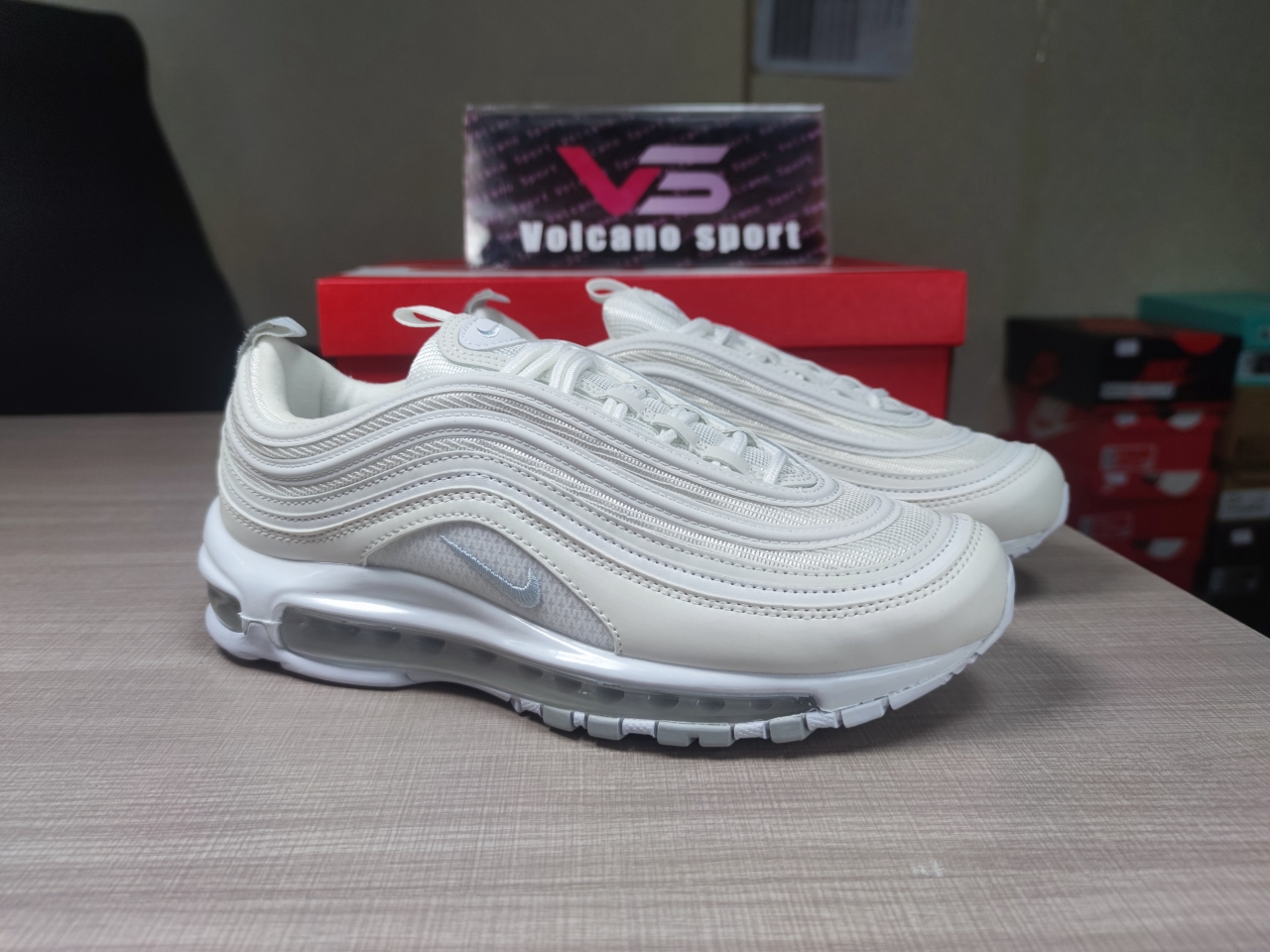 Air Max 97 White Pure Platinum 921733 100