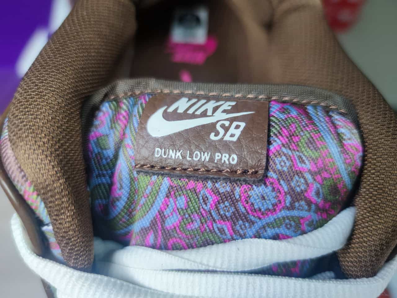 SB Dunk Low Pro Paisley Brown DH7534-200