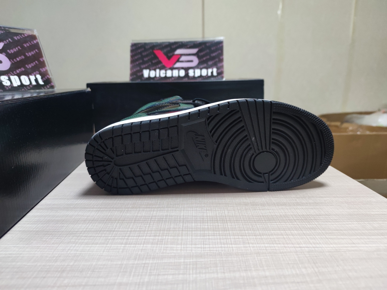 Jordan 1 Retro High SoleFly Art Basel Black 