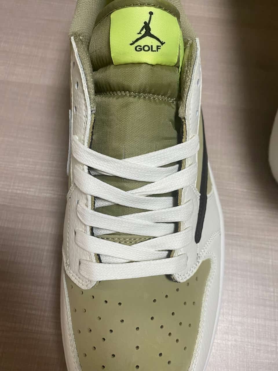 Travis Scott x Air Jordan 1 Low Golf FZ3124-200