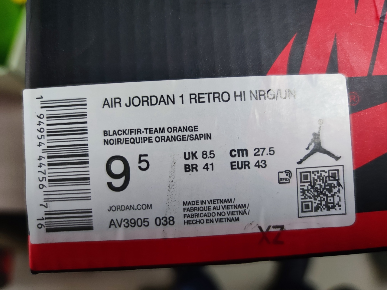 Jordan 1 Retro High SoleFly Art Basel Black 