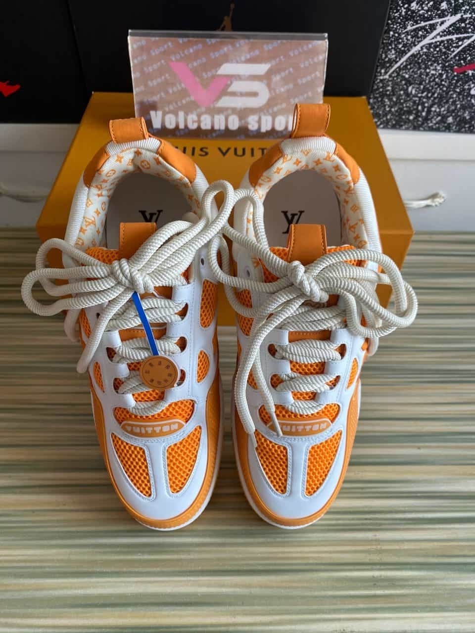 LV Skate Sneaker Yellow White