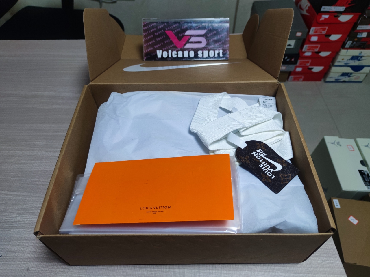 LV x Air Force 1 Low Blue Red Yellow