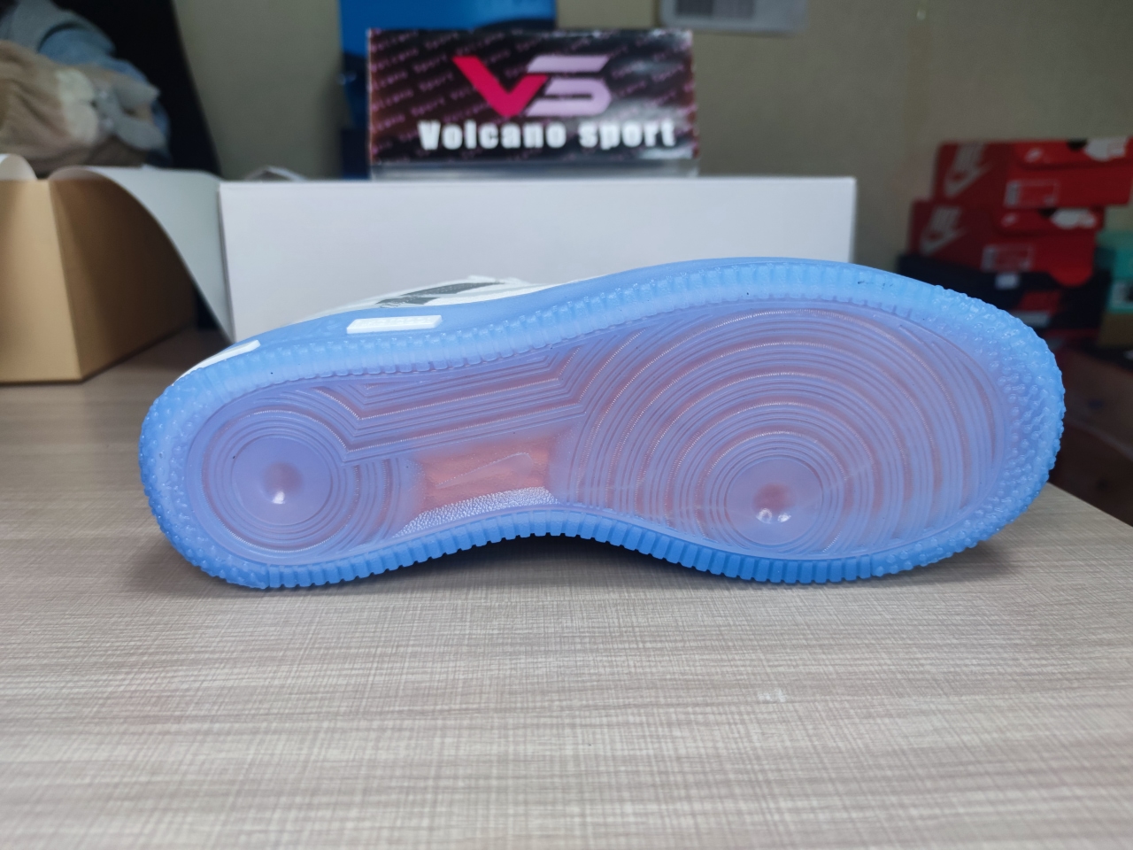 Air Force 1 React White Light Bone CQ8879-100