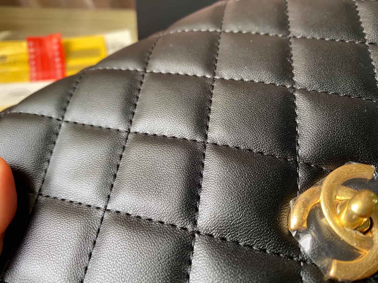 Chanel Black Mademoiselle Leather Bag