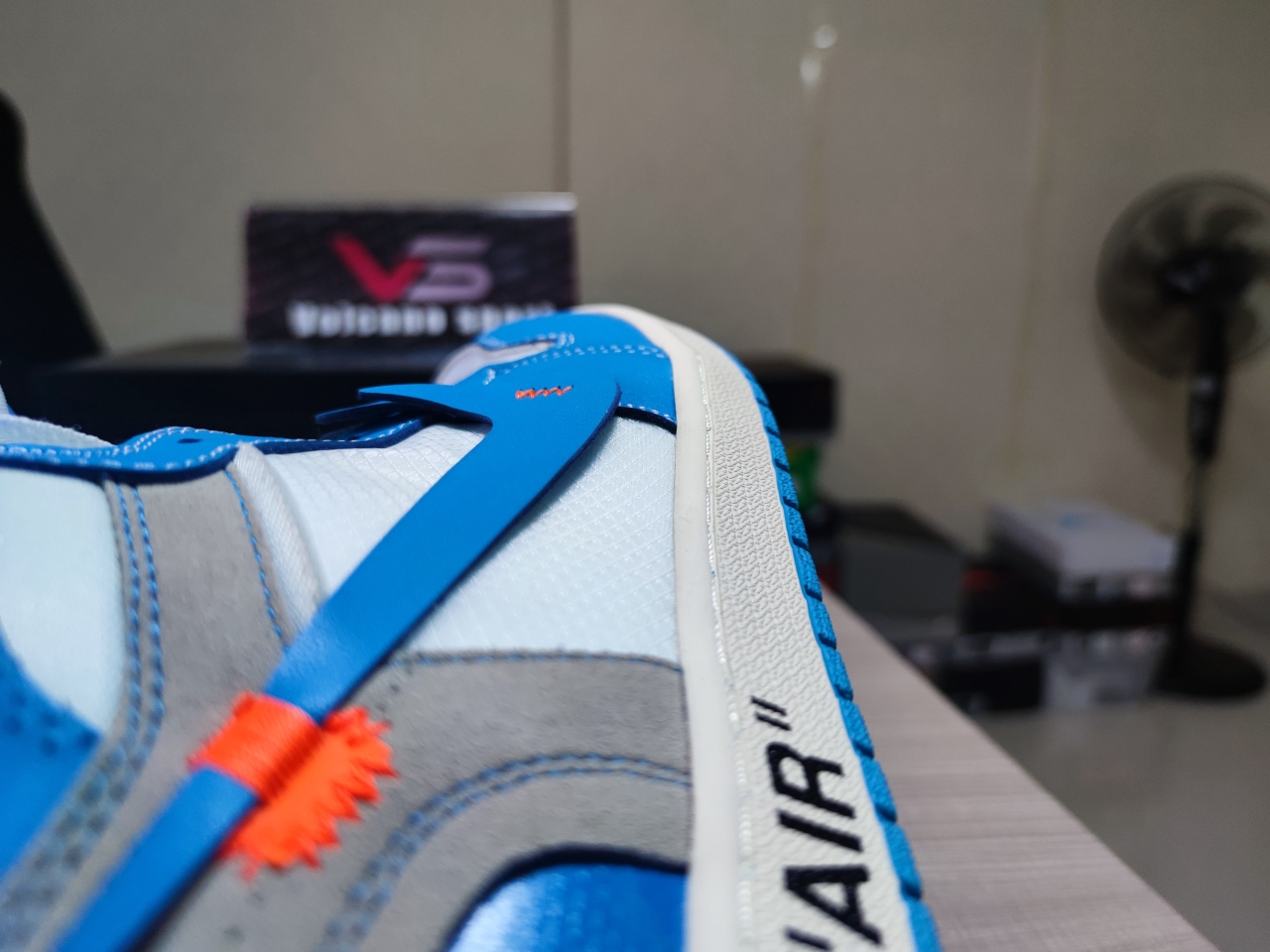 OFF-WHITE x Air Jordan 1“UNC”AQ0818-168