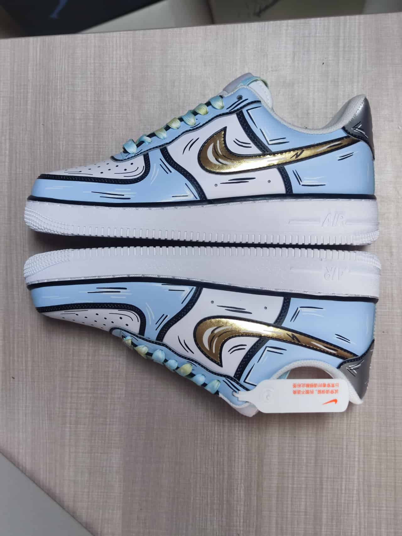 Air Force 1 '07 Blue/White/Gold CW2288 212