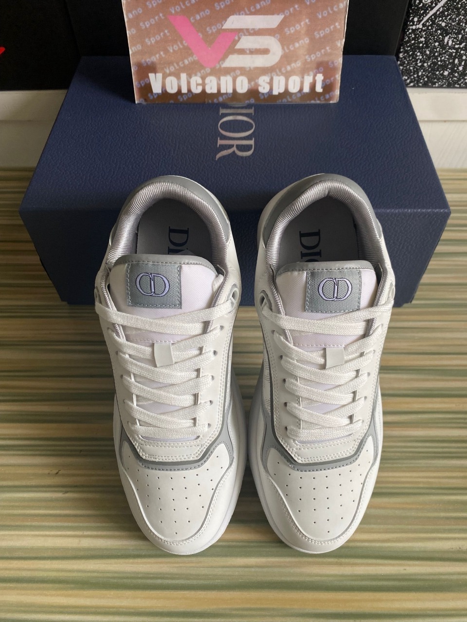 Dior B27 Low White Gray