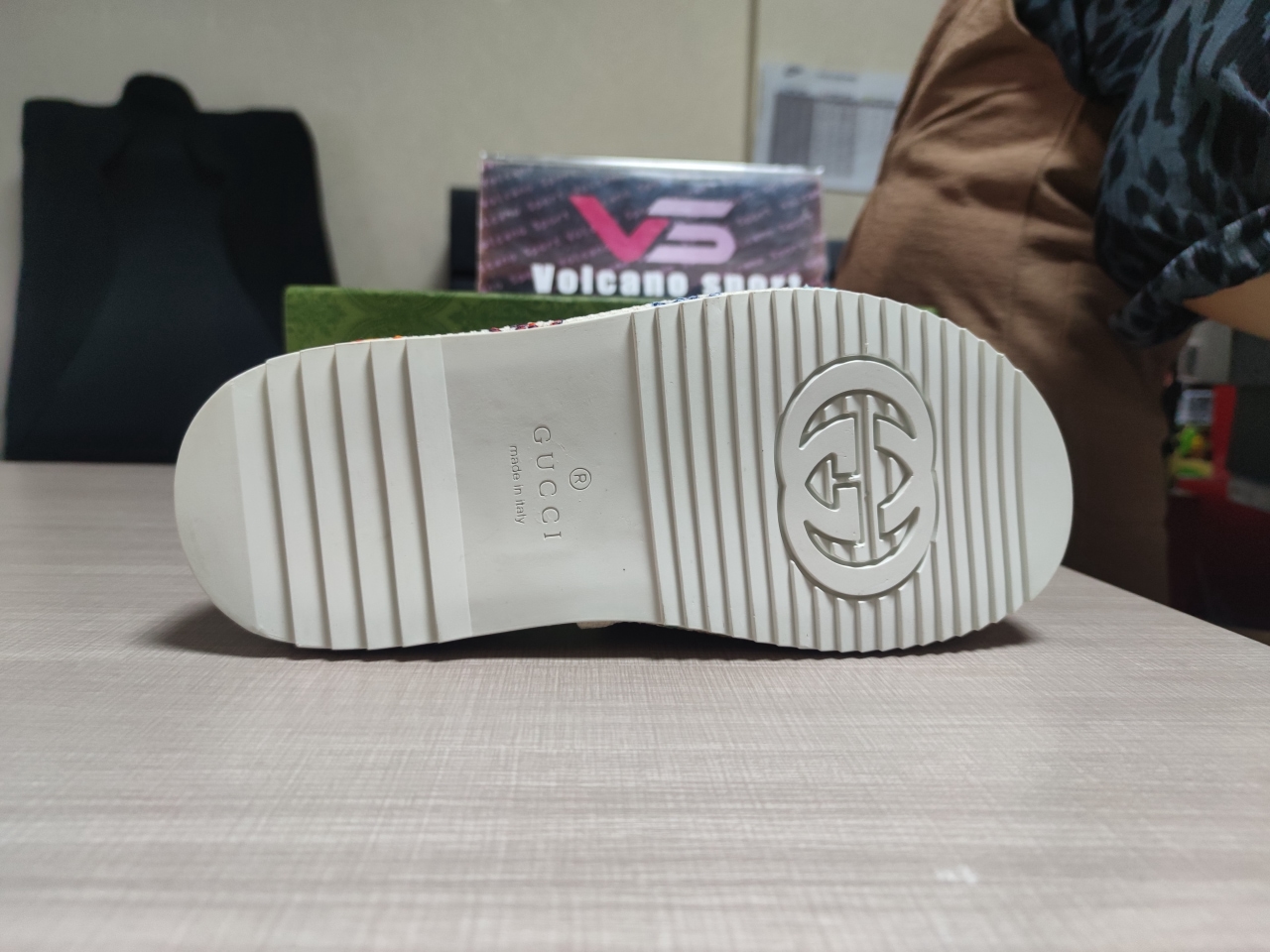 GUCCI Angelina Platform 55mm Sandal