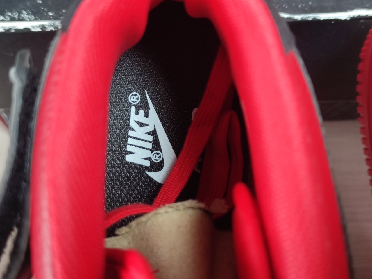 Air Force 1 Mid Utility University Red 804609-605