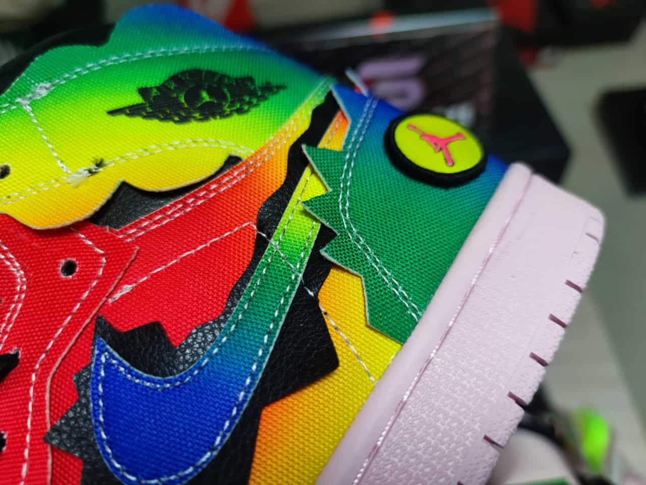 J Balvin x Jordan 1 High OG DC3481 900