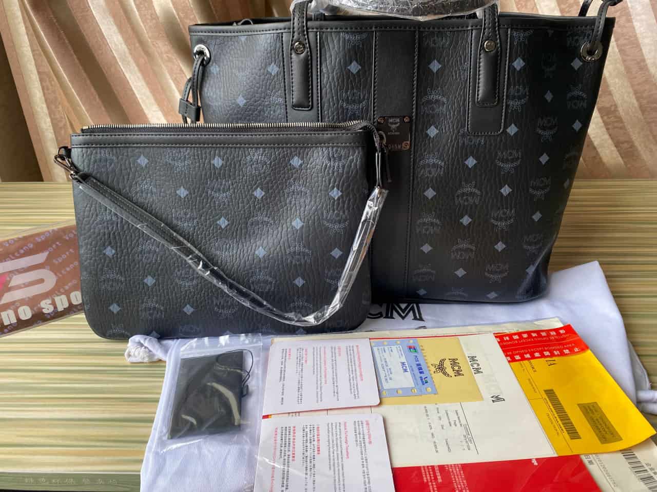 MCM large Liz reversible tote bag