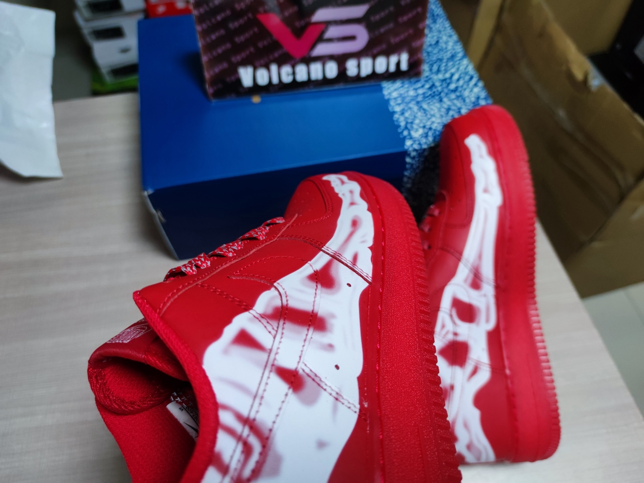 AIR FORCE 1 '07 SKELETON QS CU8067 600