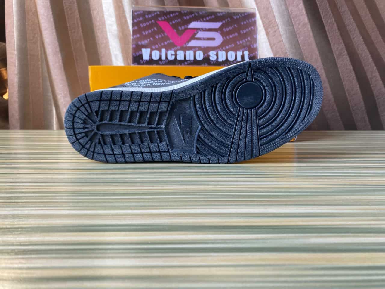 LV x Jordan 1 retro Low Black and Grey