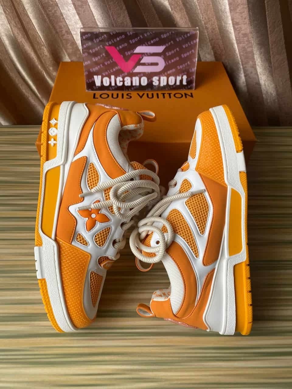 LV Skate Sneaker Yellow White