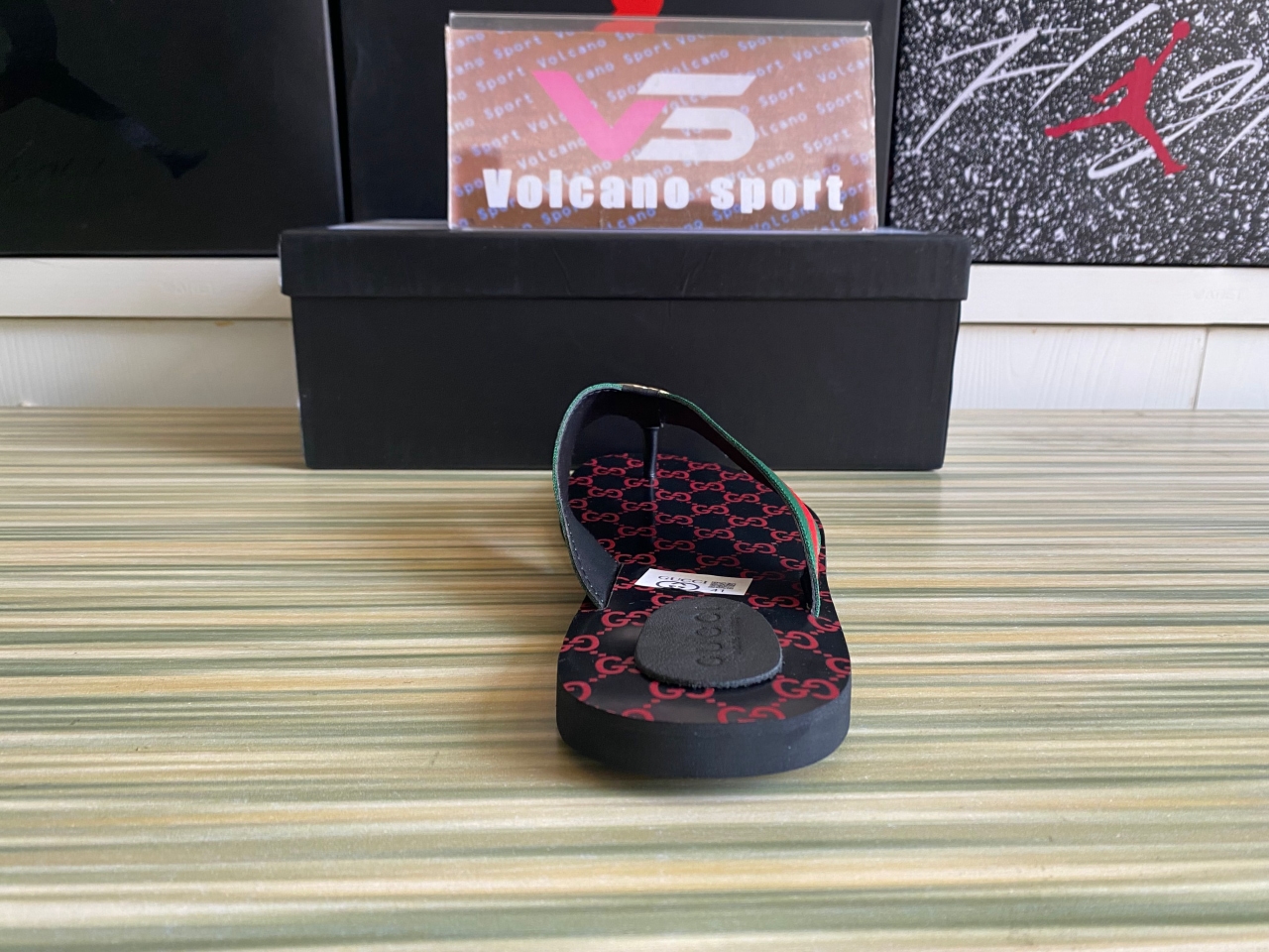 GUCCI Thong Web Sandal