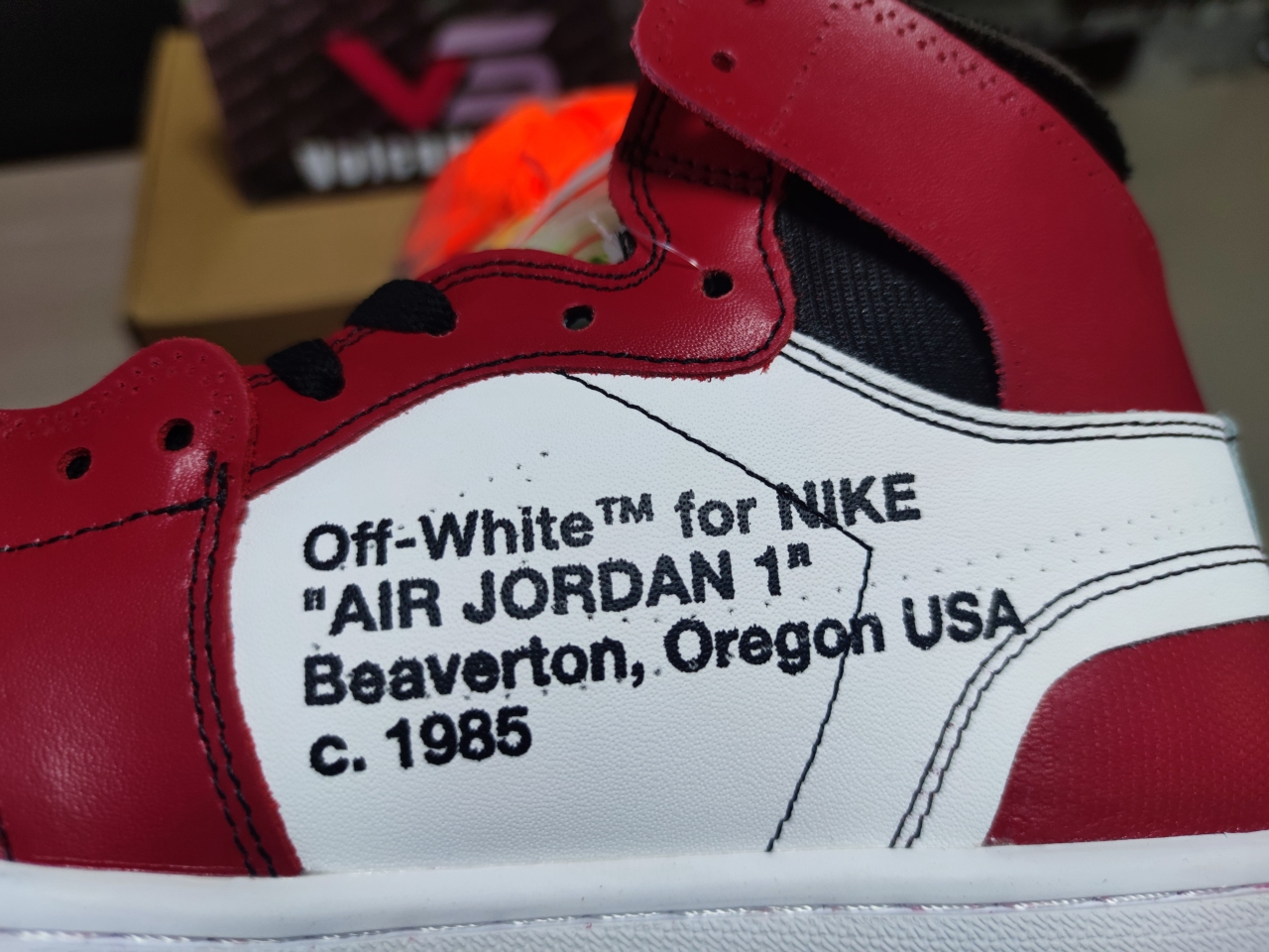 Jordan 1 Retro High Off-White Chicago AA3834-101