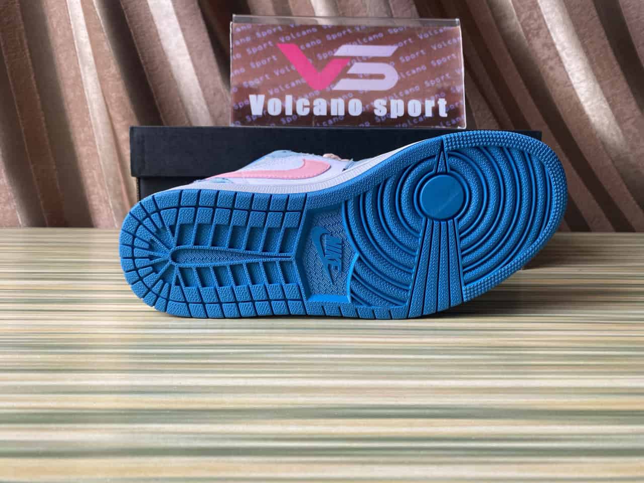 Air Jordan 1 Low Washed Denim/White-Pink DM8947-100