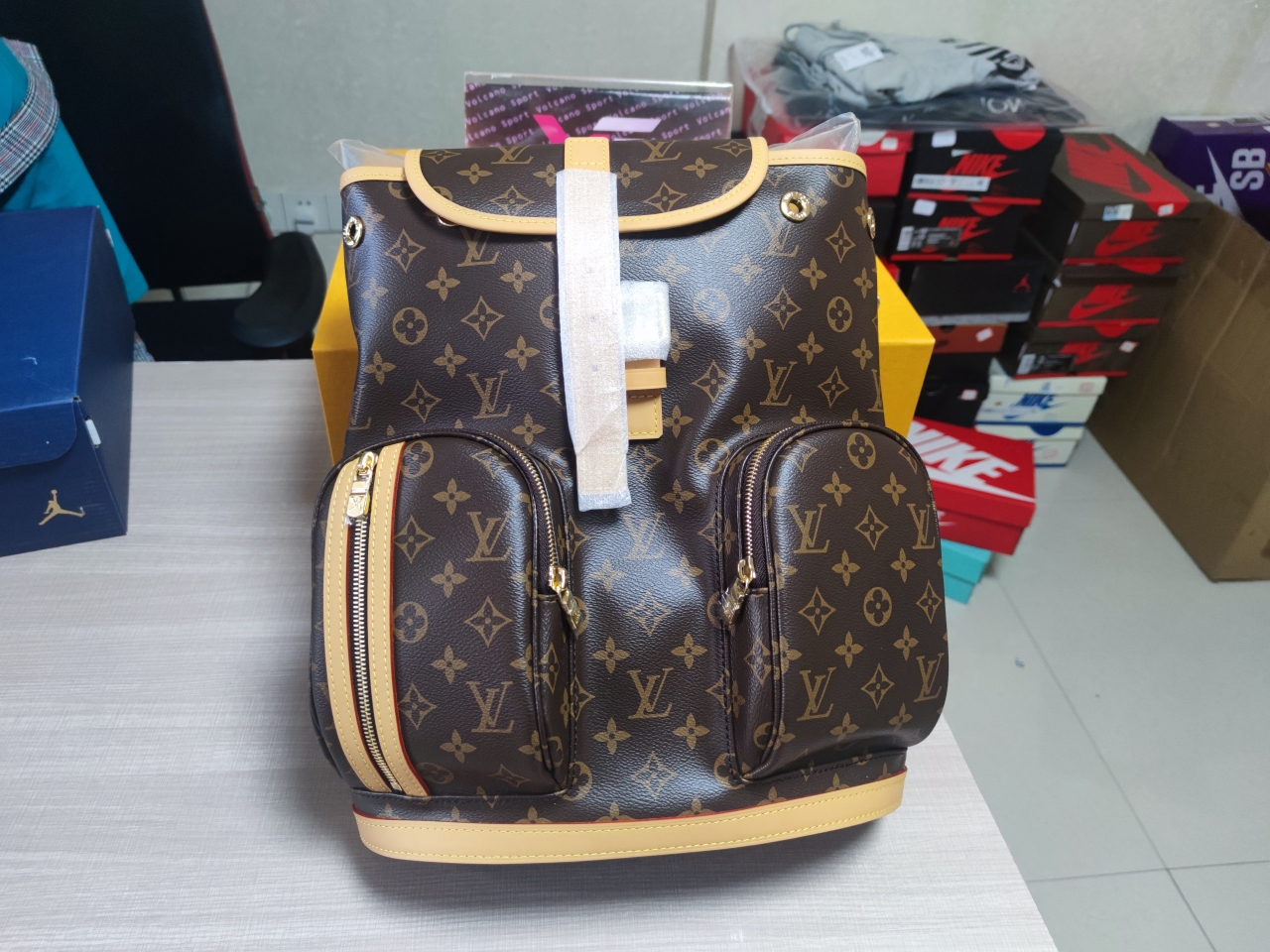 LV Monogram Sac Ad Bosphor Backpack M40107