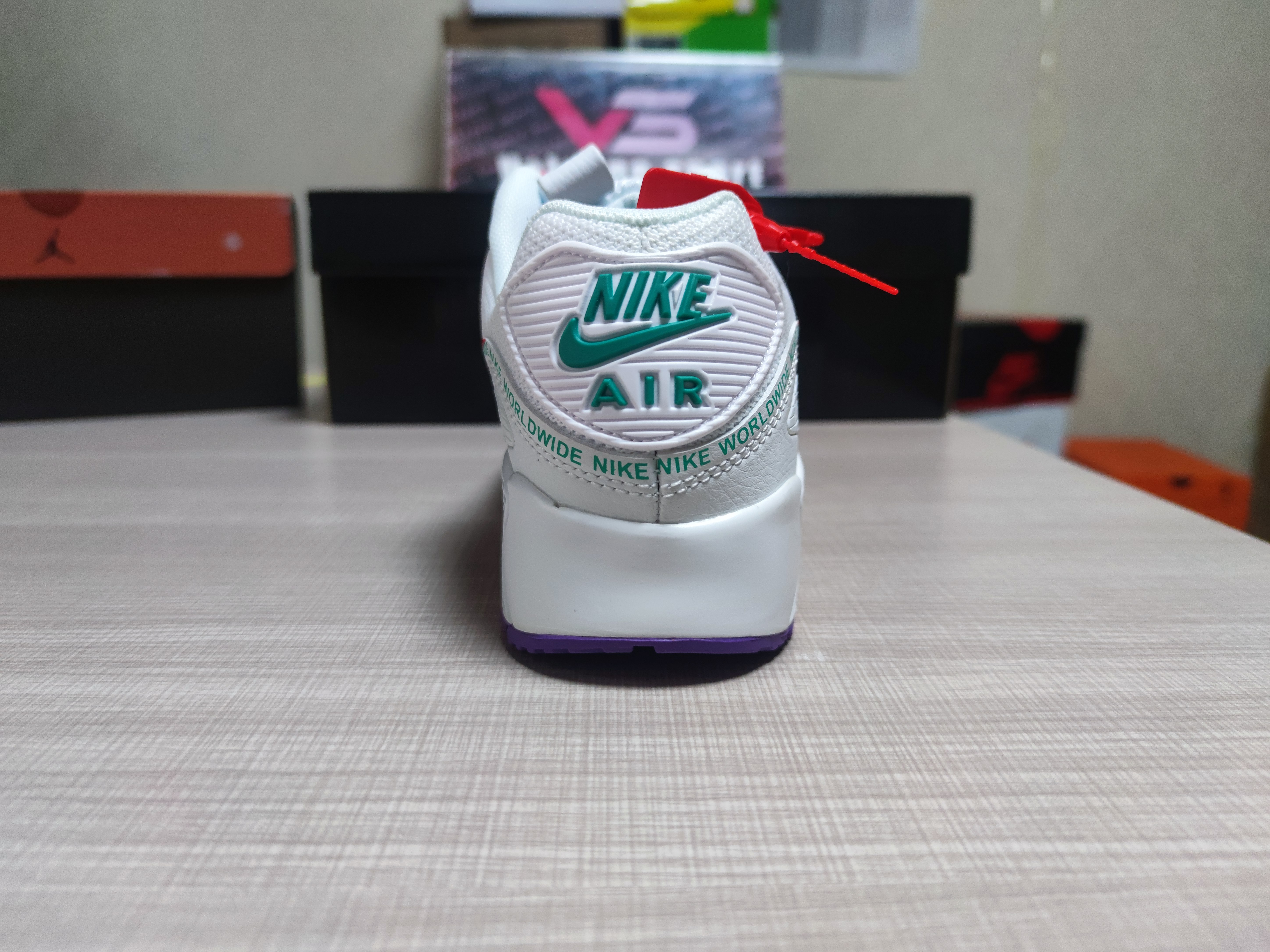 AIR MAX 90 White Seven colours 309698 006