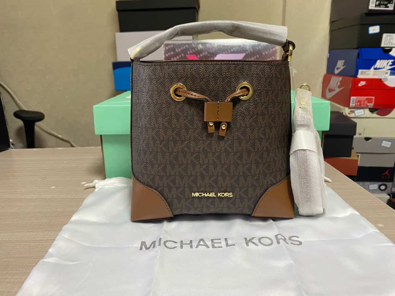 Michael Kors Mercer Gallery Bag - Brown