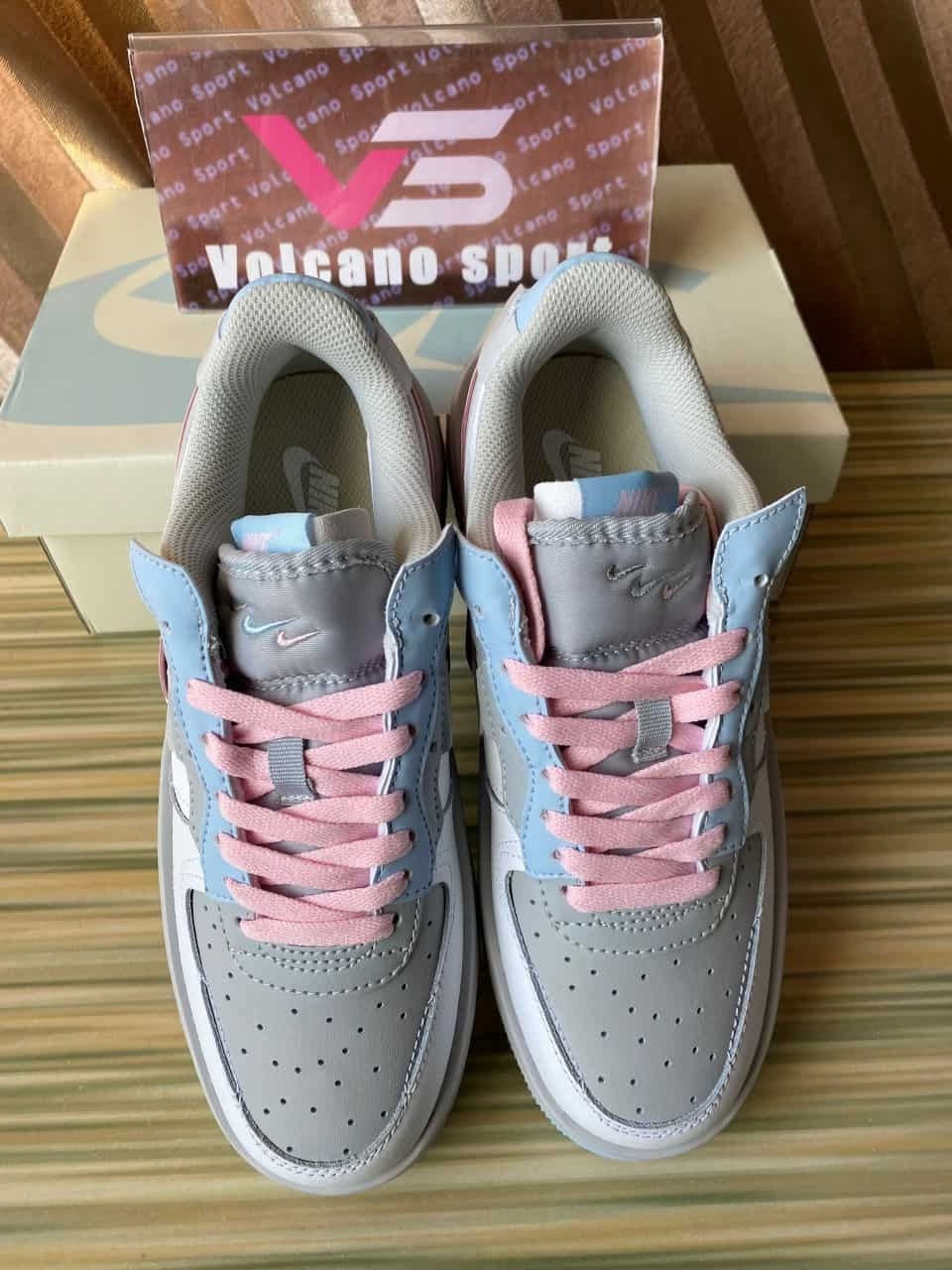Air Force 1 Fontanka Low Wolf Grey Blue Pink CW6688-605