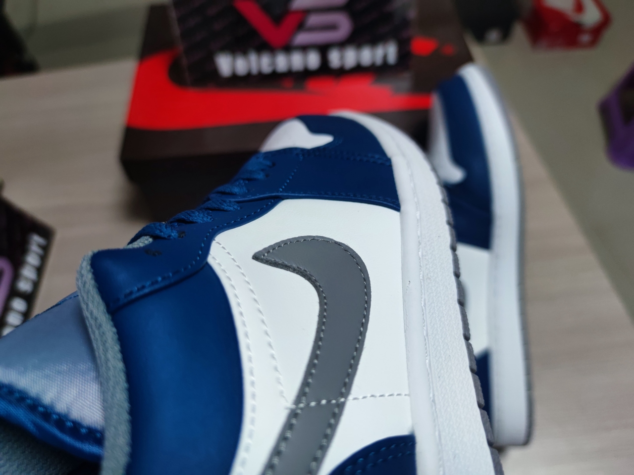 Air Jordan 1 Low “Purple Black” 553558 412