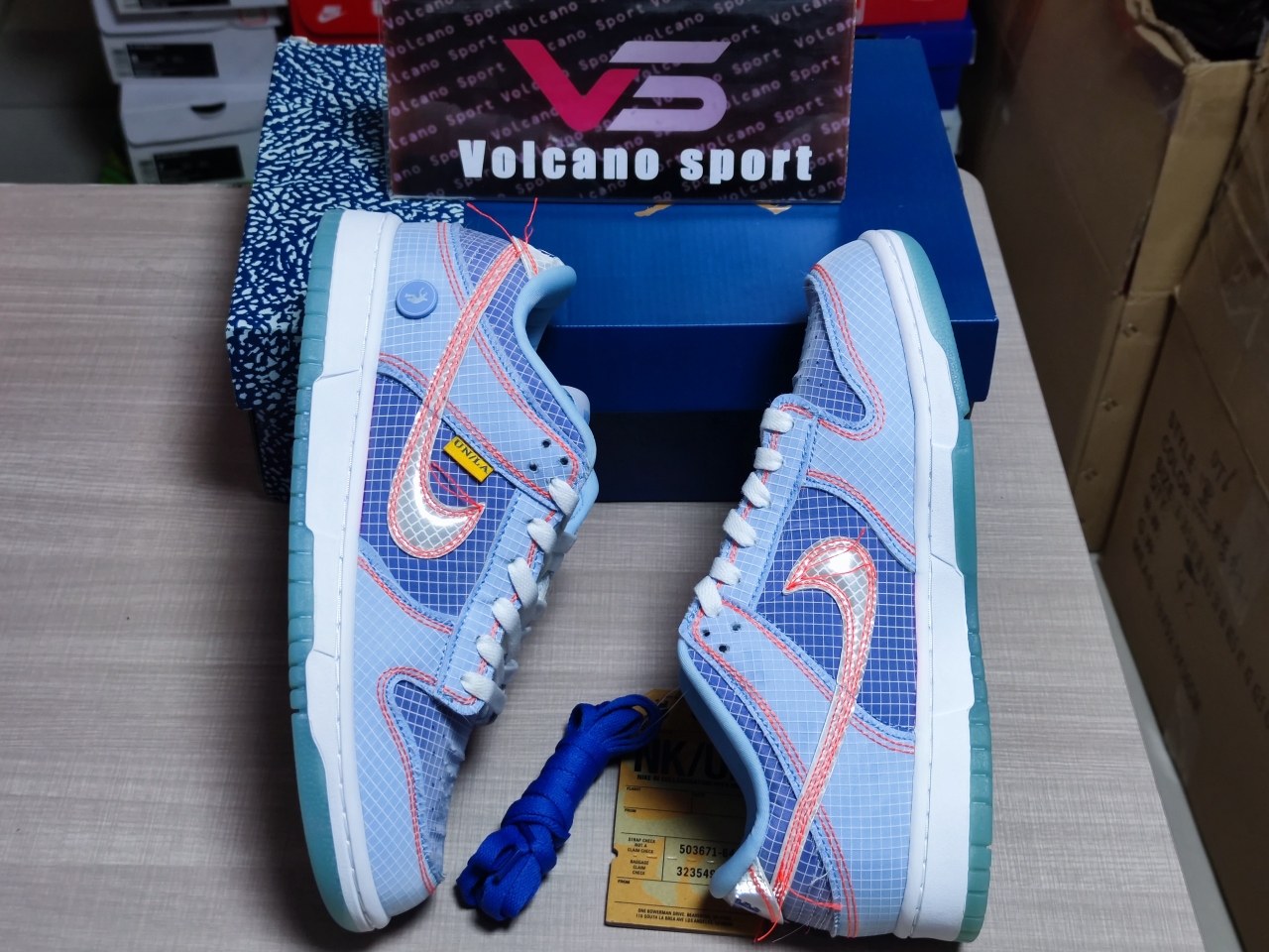 Dunk Low Union Passport Pack Argon