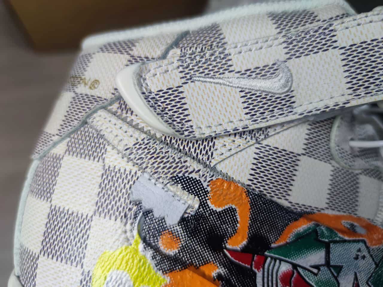 LV x Air Force 1 High Graffiti