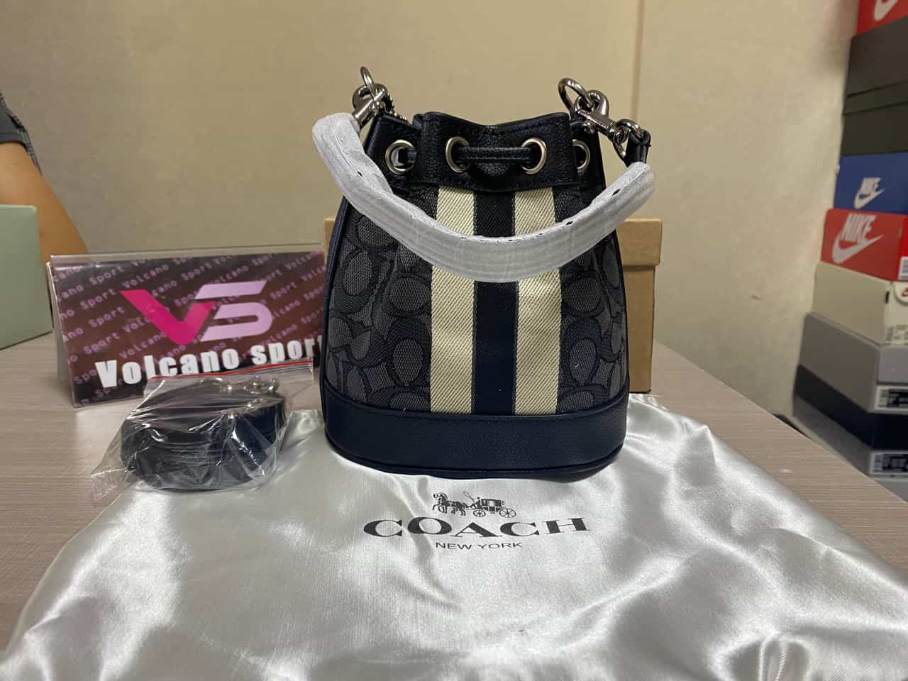 C0ACH Mini Bucket Bag