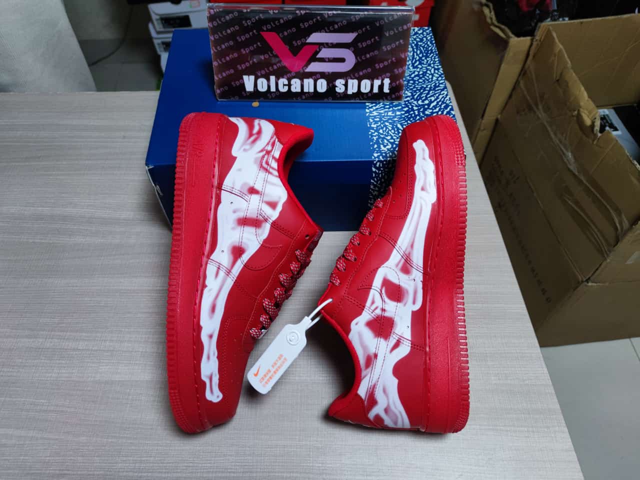 AIR FORCE 1 '07 SKELETON QS CU8067 600