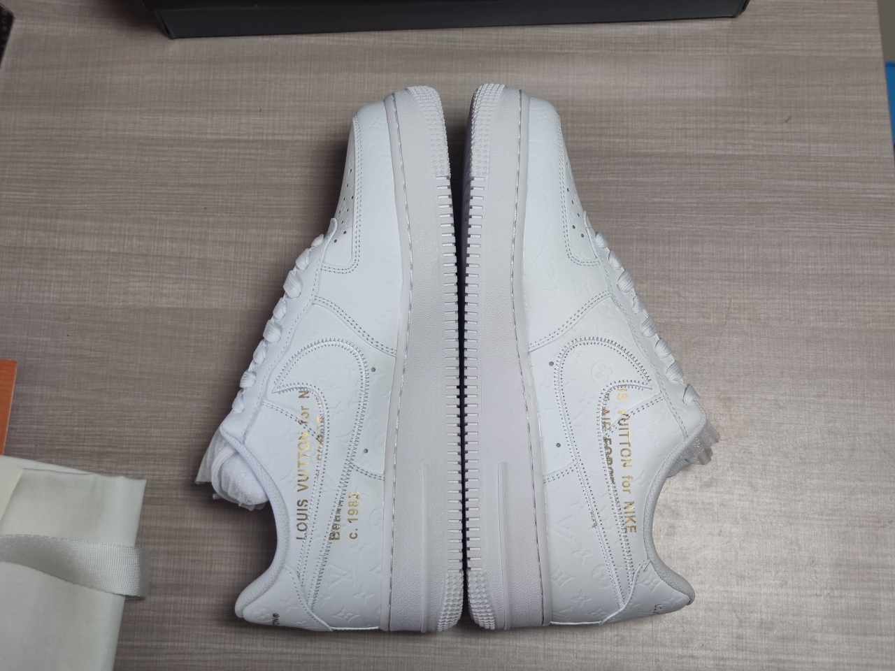 LV x Air Force 1 Low By Virgil Abloh White