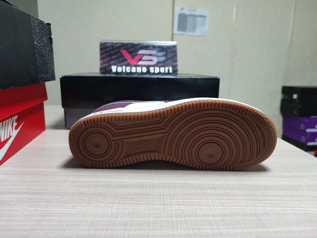 Air Force 1 Low College Pack Night Maroon DQ7659 102