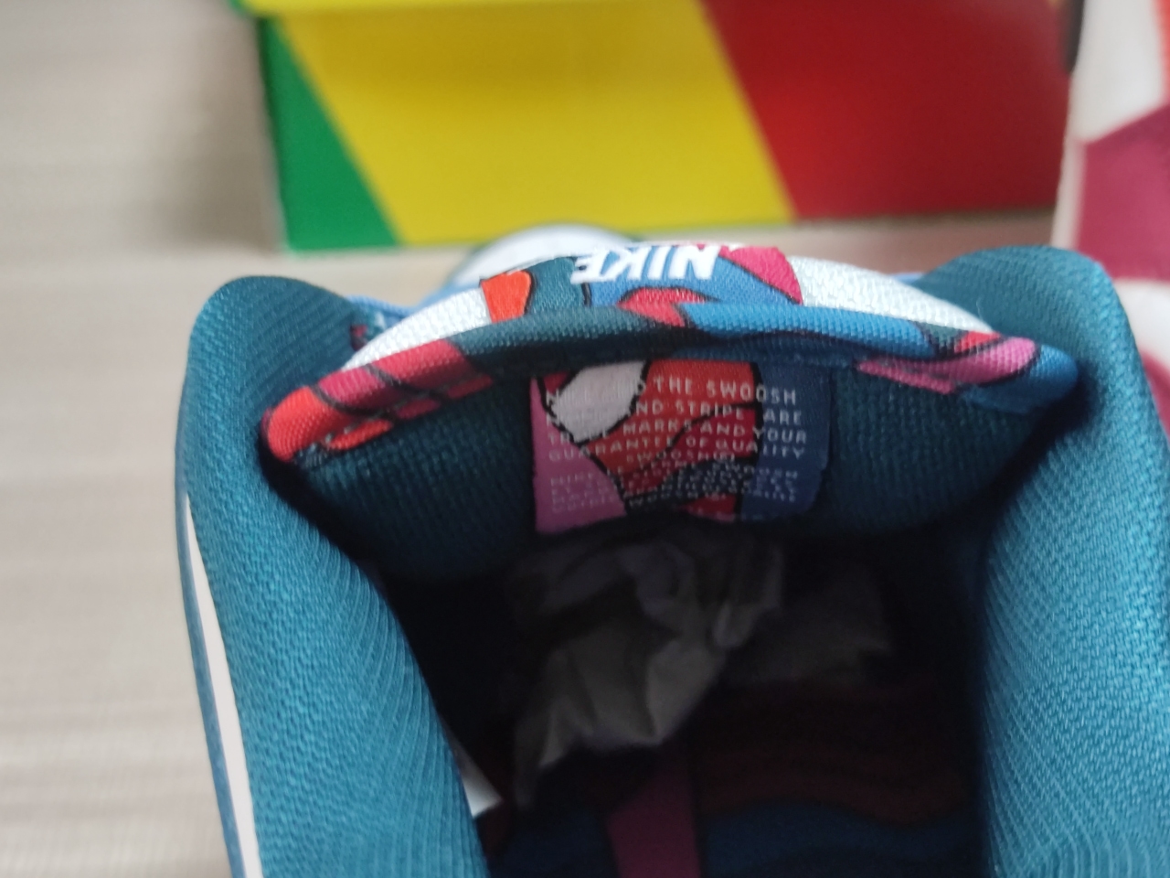 SB Dunk Low Pro QS Parra (Friends & Family) DH7695-100