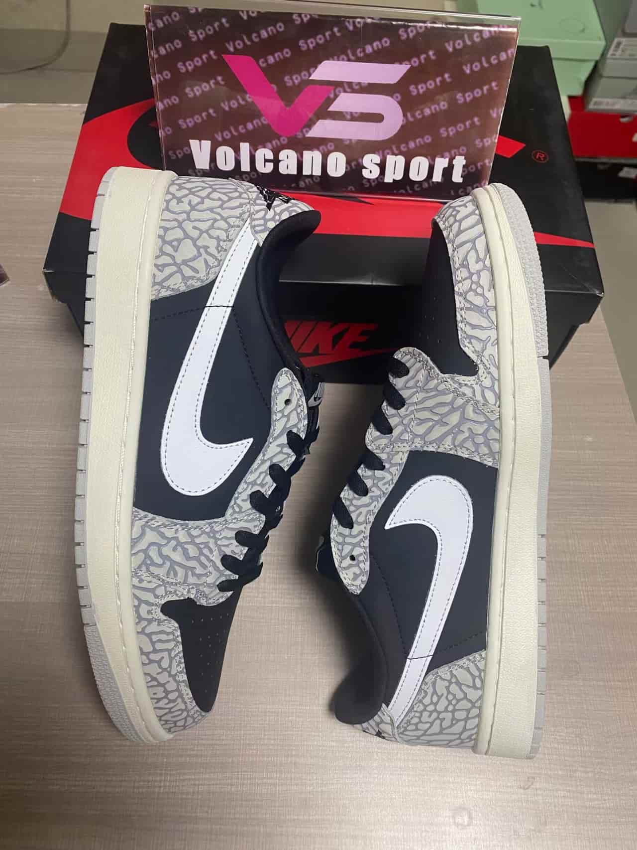 Jordan 1 Retro Low OG Black Cement CZ0790-001