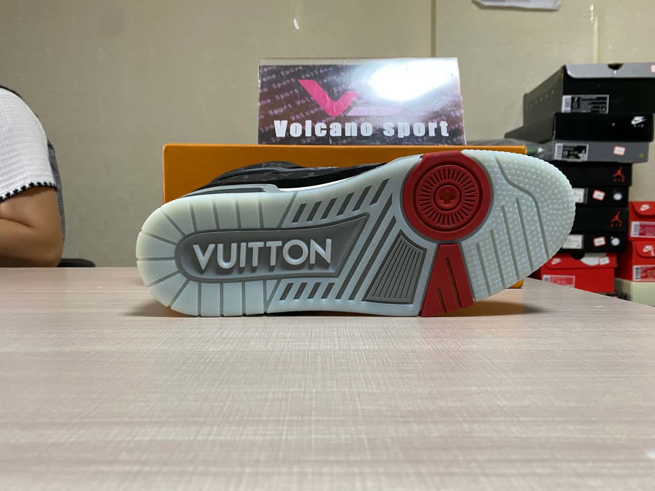 LV Trainer 'Monogram Eclipse