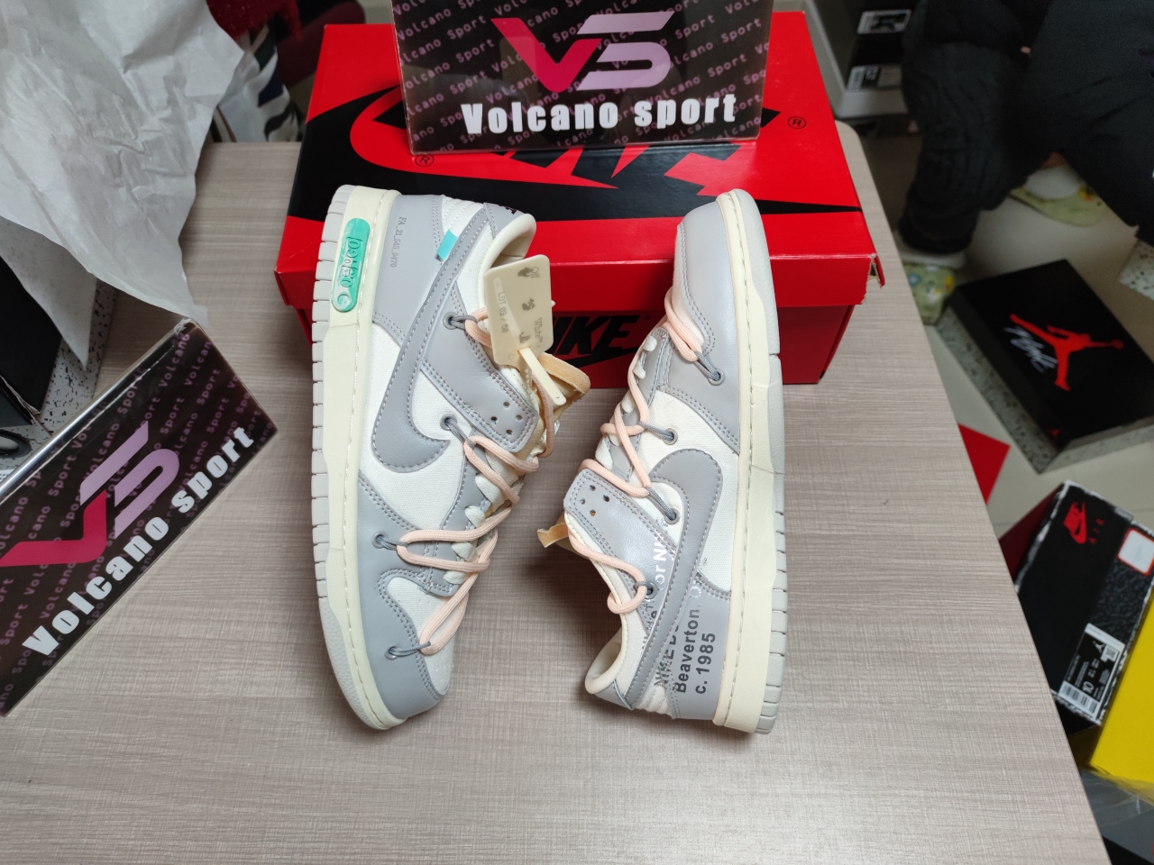 Dunk Low Off-White Lot 9 DM1602 109