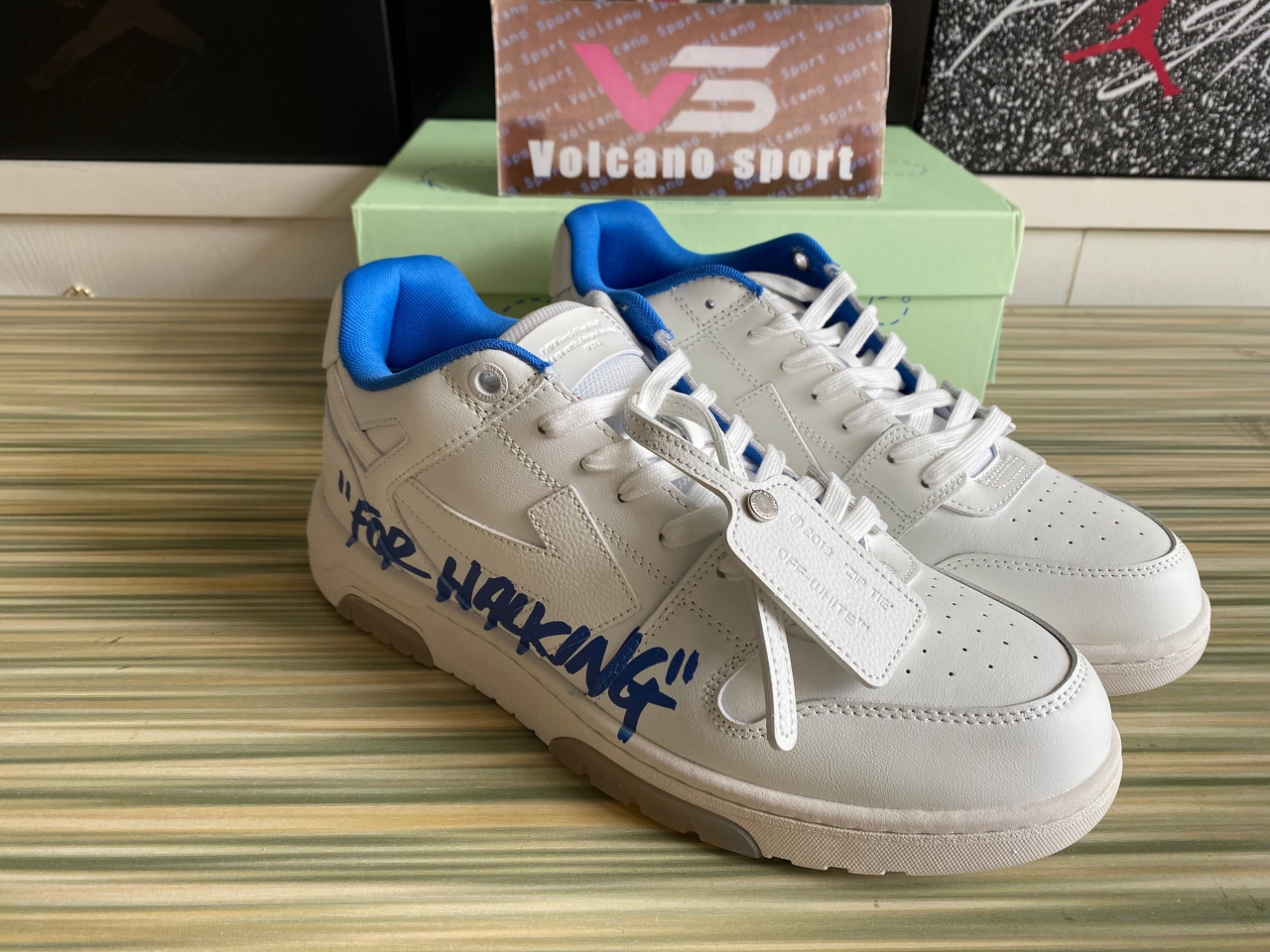 Off-White Out of Office Low 'For Walking - White Blue'