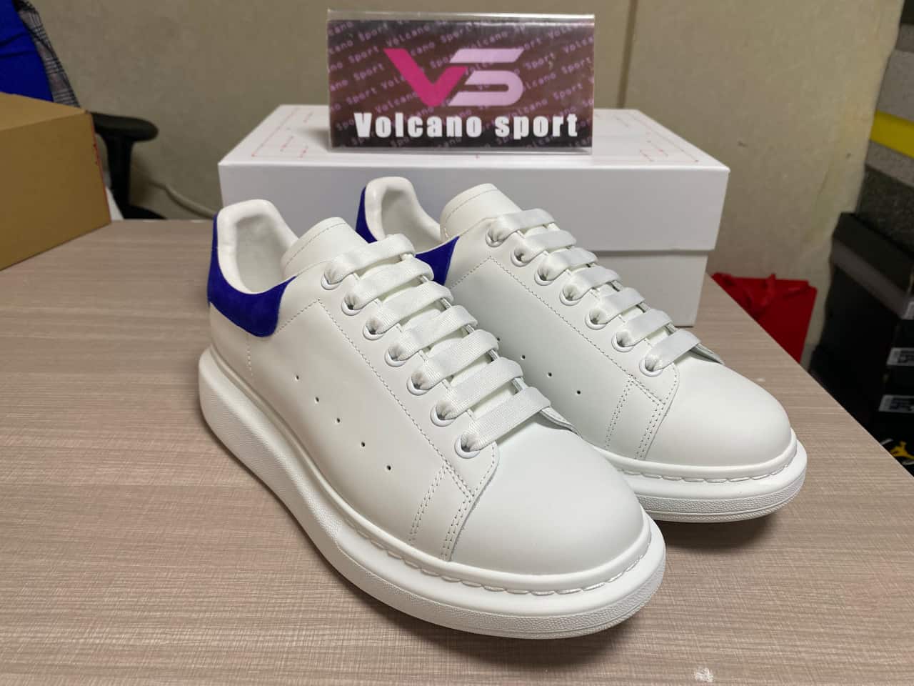 Alexander McQueen Dark Blue Tail