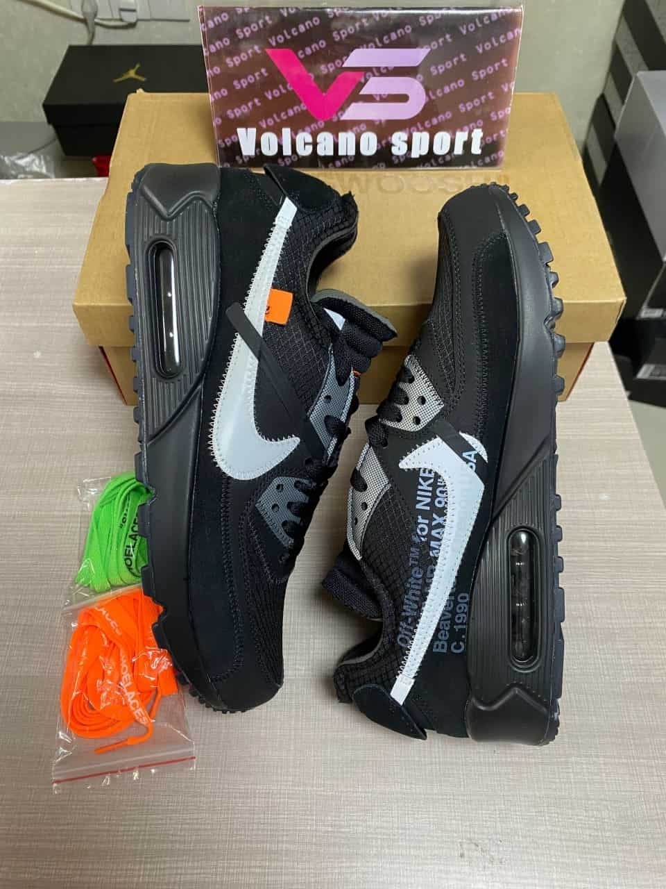 Nike Air Max 90 Off-White Black AA7293-001