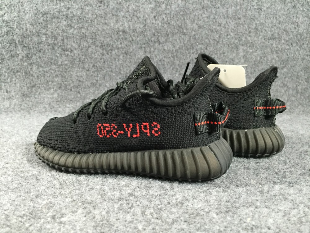 Yeezy Boost 350 V2 Black Red (Infants)