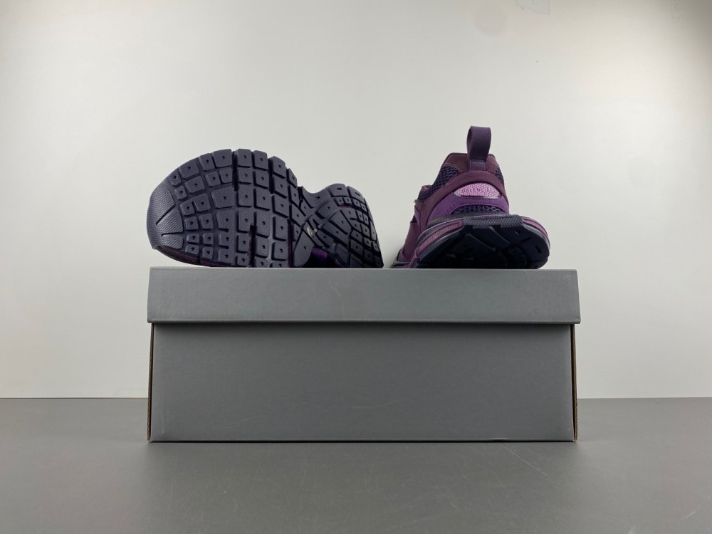 Balenciaga 3XL Sneakers Purple Suede