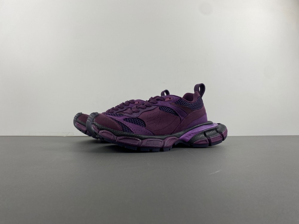 Balenciaga 3XL Sneakers Purple Suede