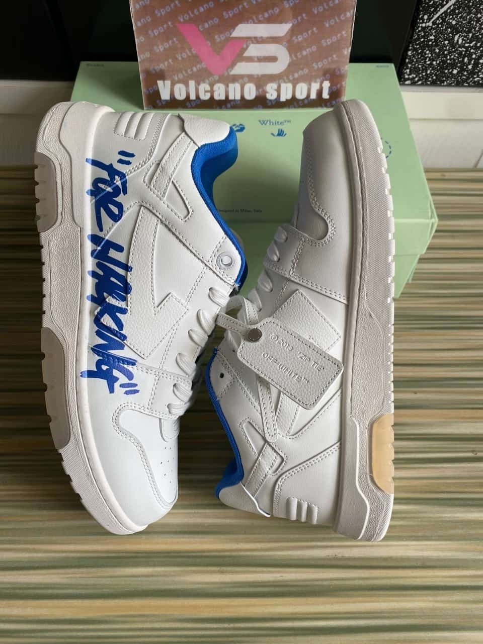 Off-White Out of Office Low 'For Walking - White Blue'