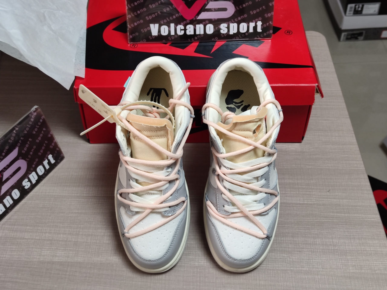 Dunk Low Off-White Lot 9 DM1602 109